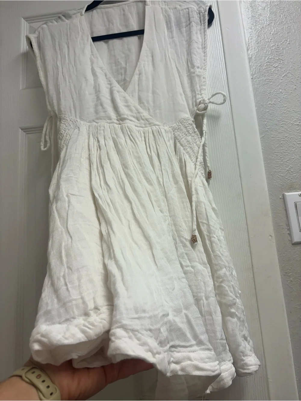Free People Palmira Free-est Mini Dress in ivory